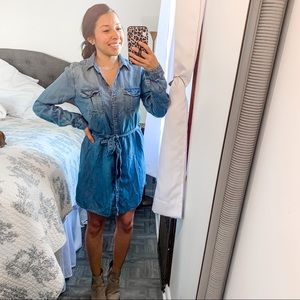 denim dress